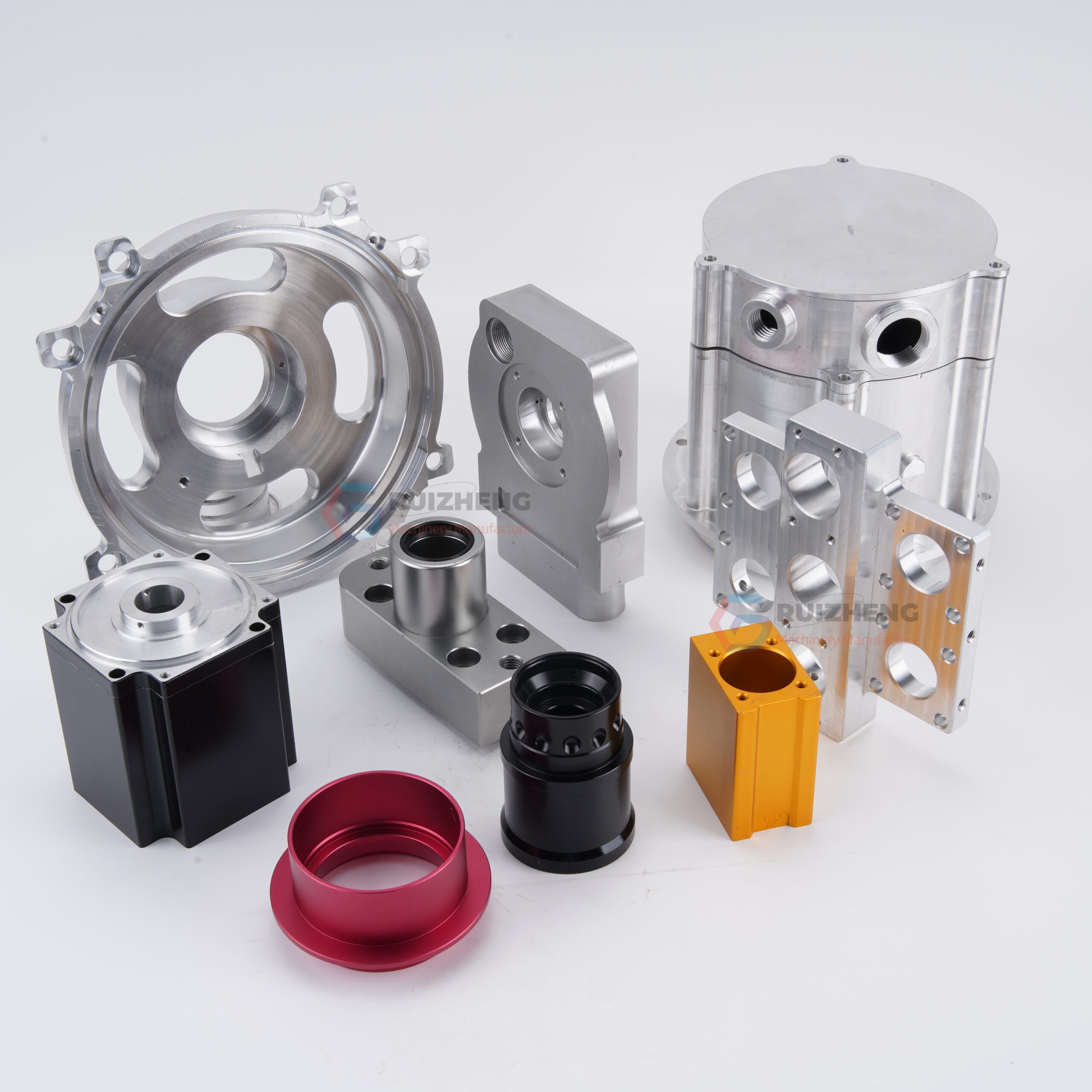 Anodized metal parts with enhanced corrosion resistance.