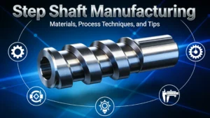 Step Shaft Manufacturing Materials, Process Techniques, and Tips