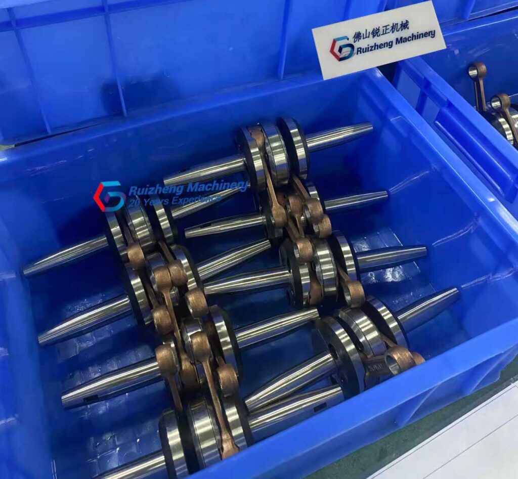 Custom crankshaft machining